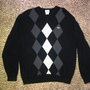 Vintage Lacoste Men’s V-Neck Sweater